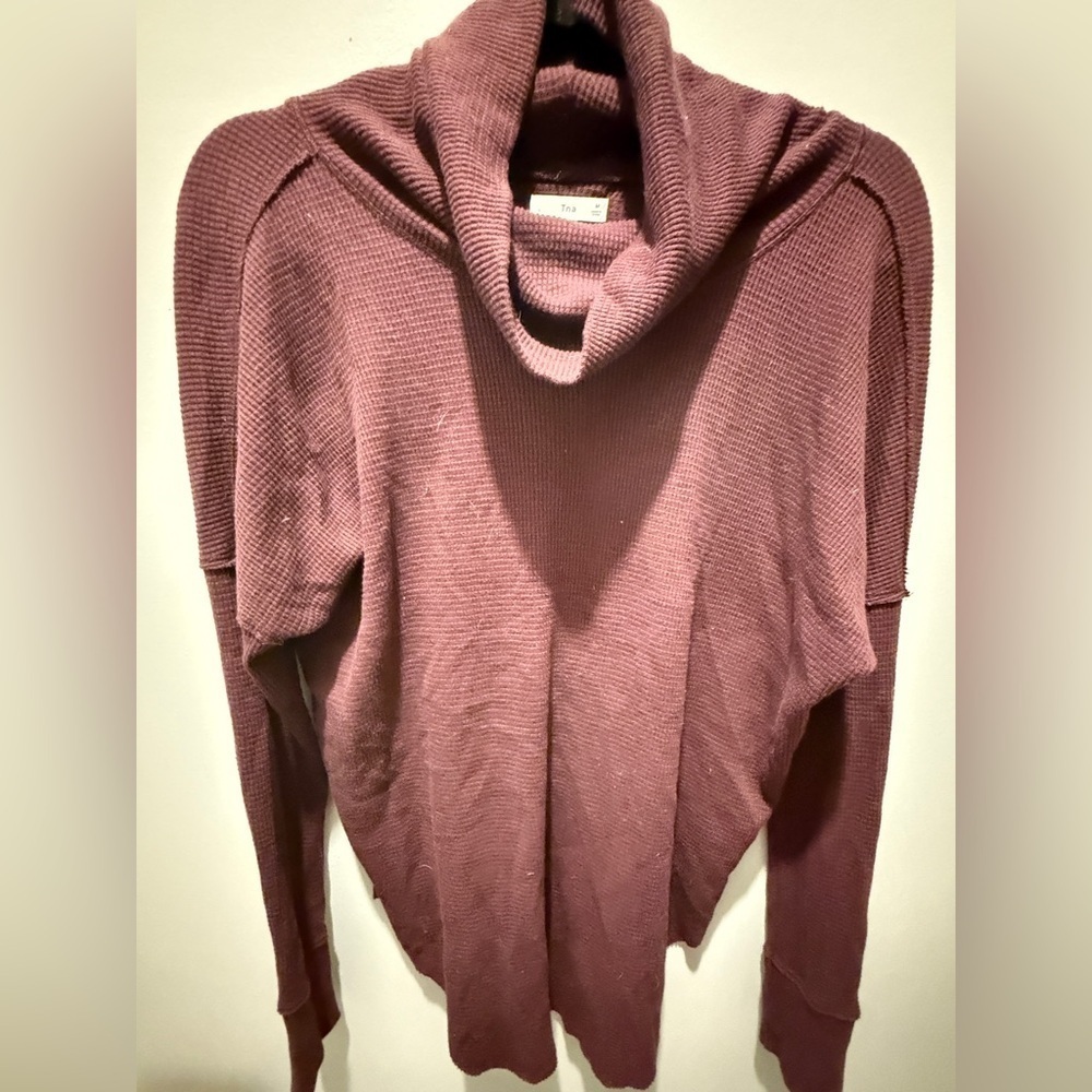 TNA Waffle Longsleeve Sweater - Picture 5 of 5